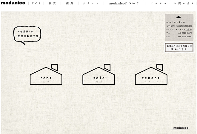 荻窪　不動産　modanico